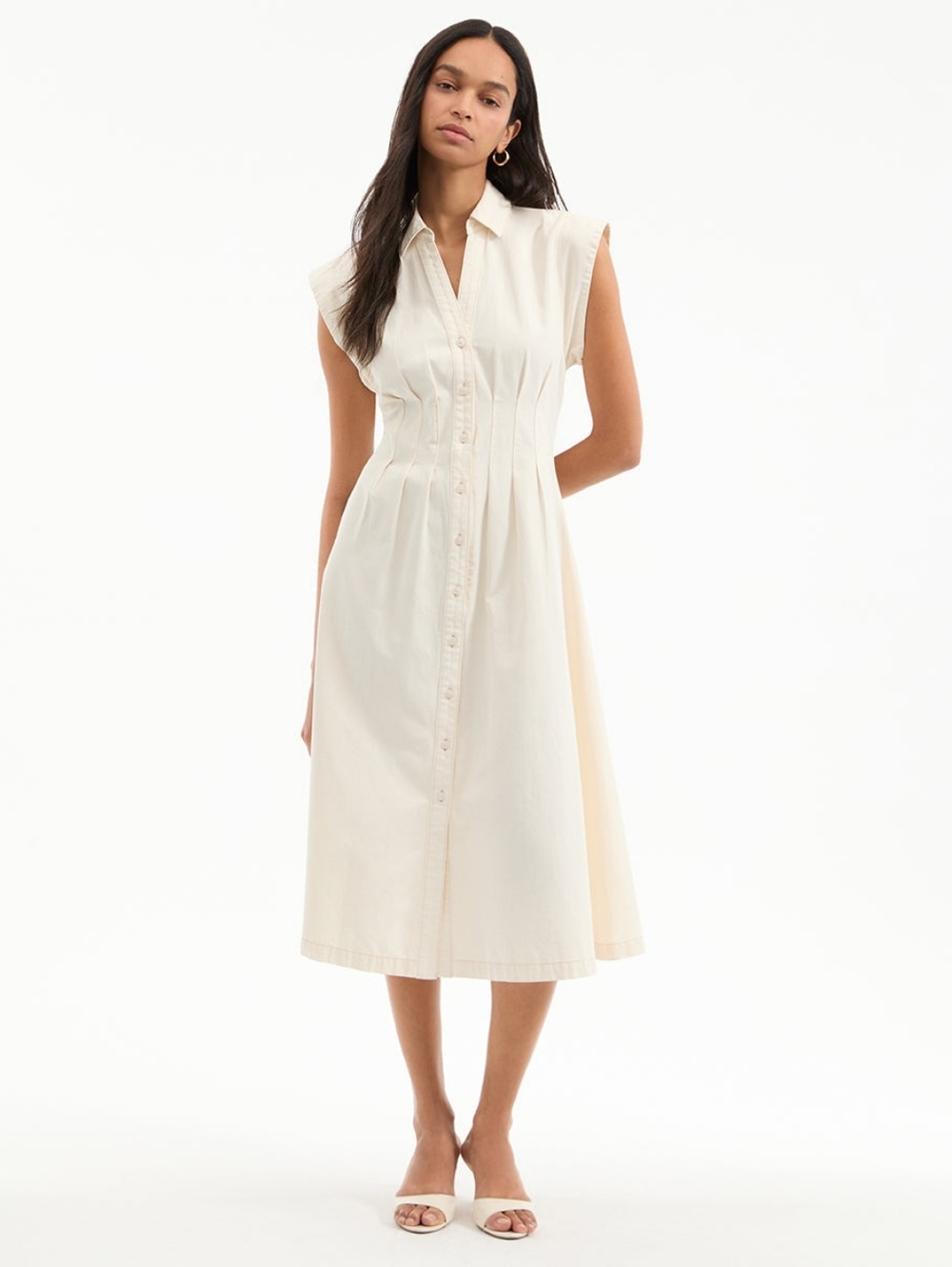 Veronica Beard | Ruben Cotton Midi Dress